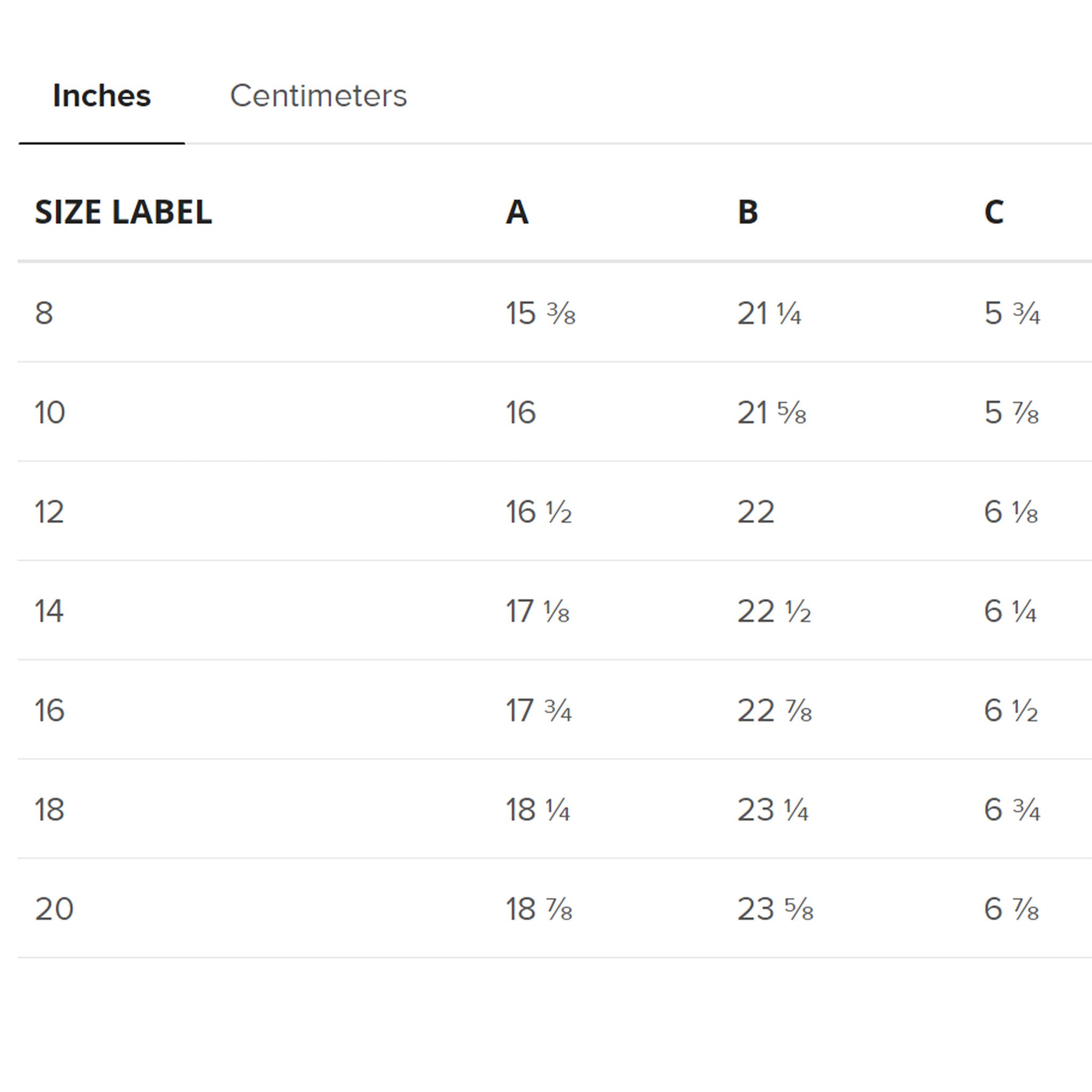 Inches of product measurement for youth Too Much KANJI Crew Neck T-Shirt