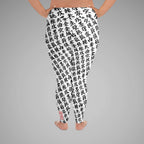 TOO MUCH KANJI Plus Size BJJ Leggings