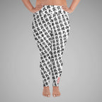 TOO MUCH KANJI Plus Size BJJ Leggings