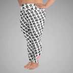 TOO MUCH KANJI Plus Size BJJ Leggings