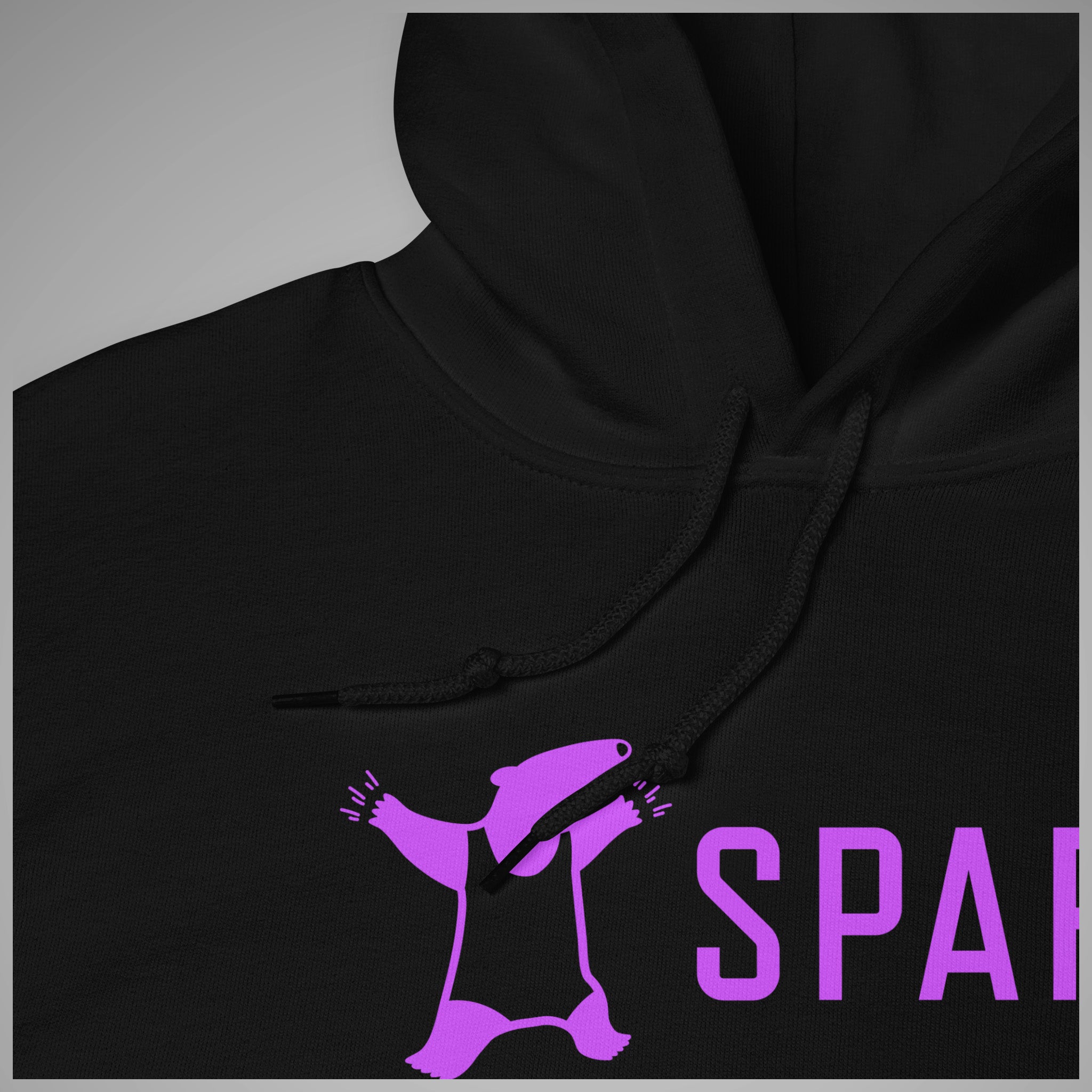 Basic Hoodie SPARS Logo 
SPARS MOTONOBU TEZUKA Fabric Texture Close-Up 1