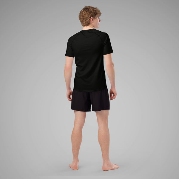 Men's BJJ Short Sleeve Rash Guard - SPARS Logo