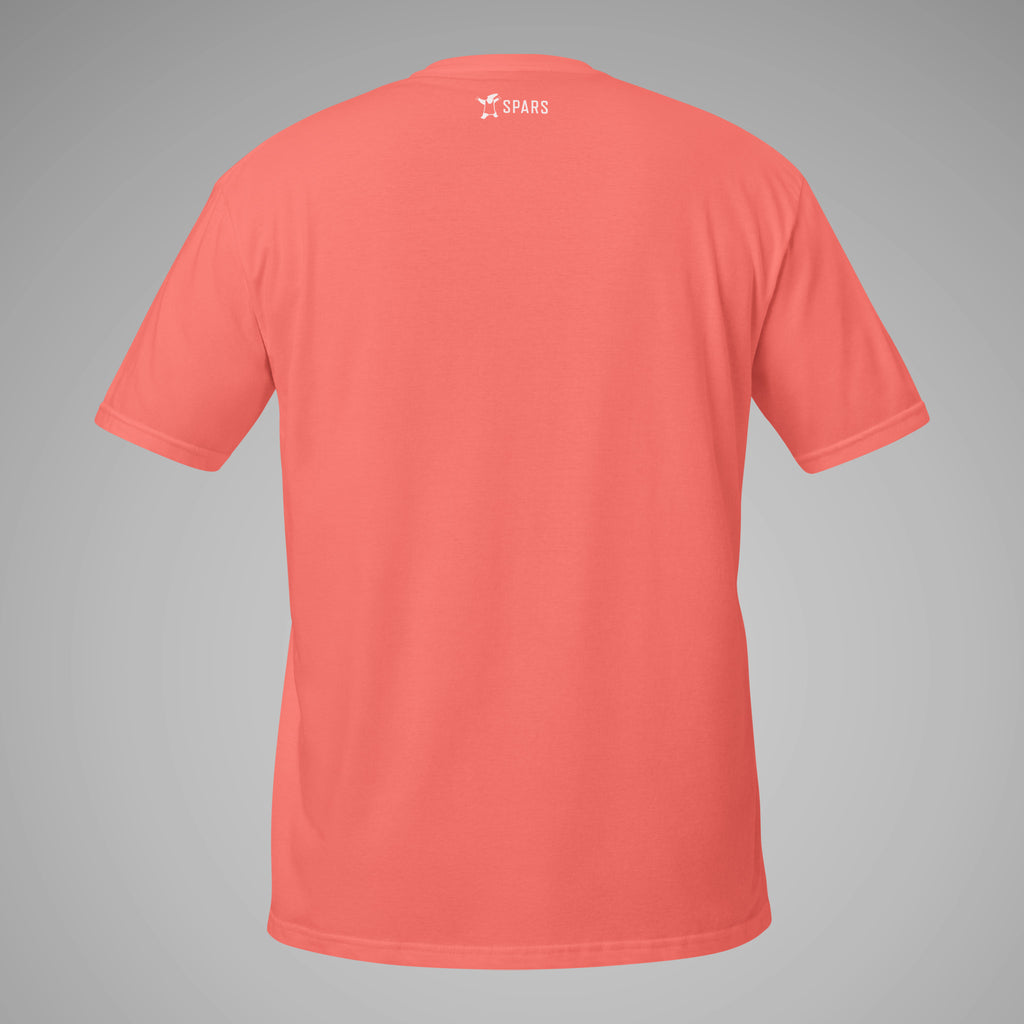 Women's BJJ KATAKANA Daily Tee_coral-silk_back_1