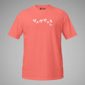 Women's BJJ KATAKANA Daily Tee_coral-silk_front_2