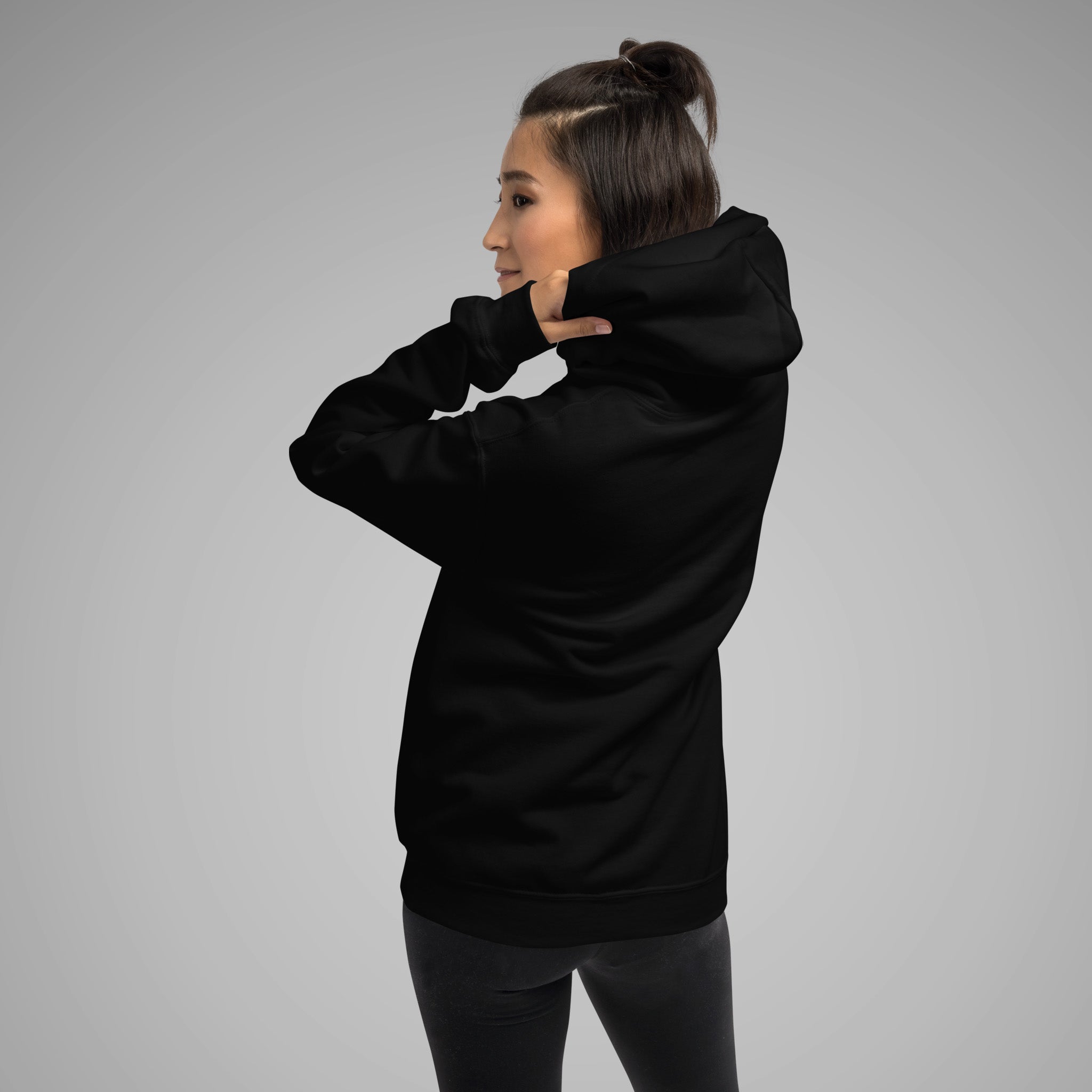  Women's Basic Hoodie SPARS Logo SPARS  MOTONOBU TEZUKA Back View 2