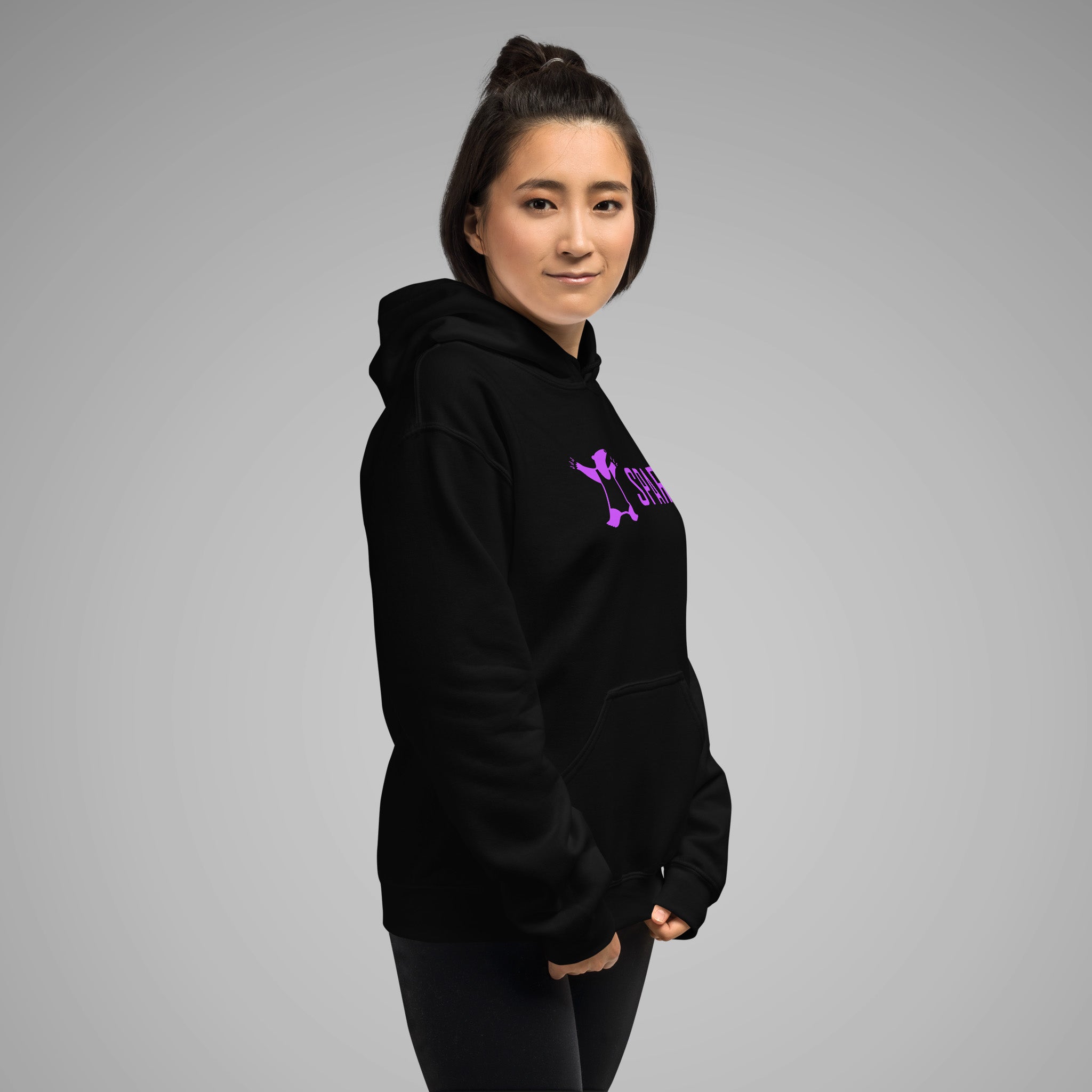 Women Basic Hoodie SPARS Logo SPARS  MOTONOBU TEZUKA Right Front View 1