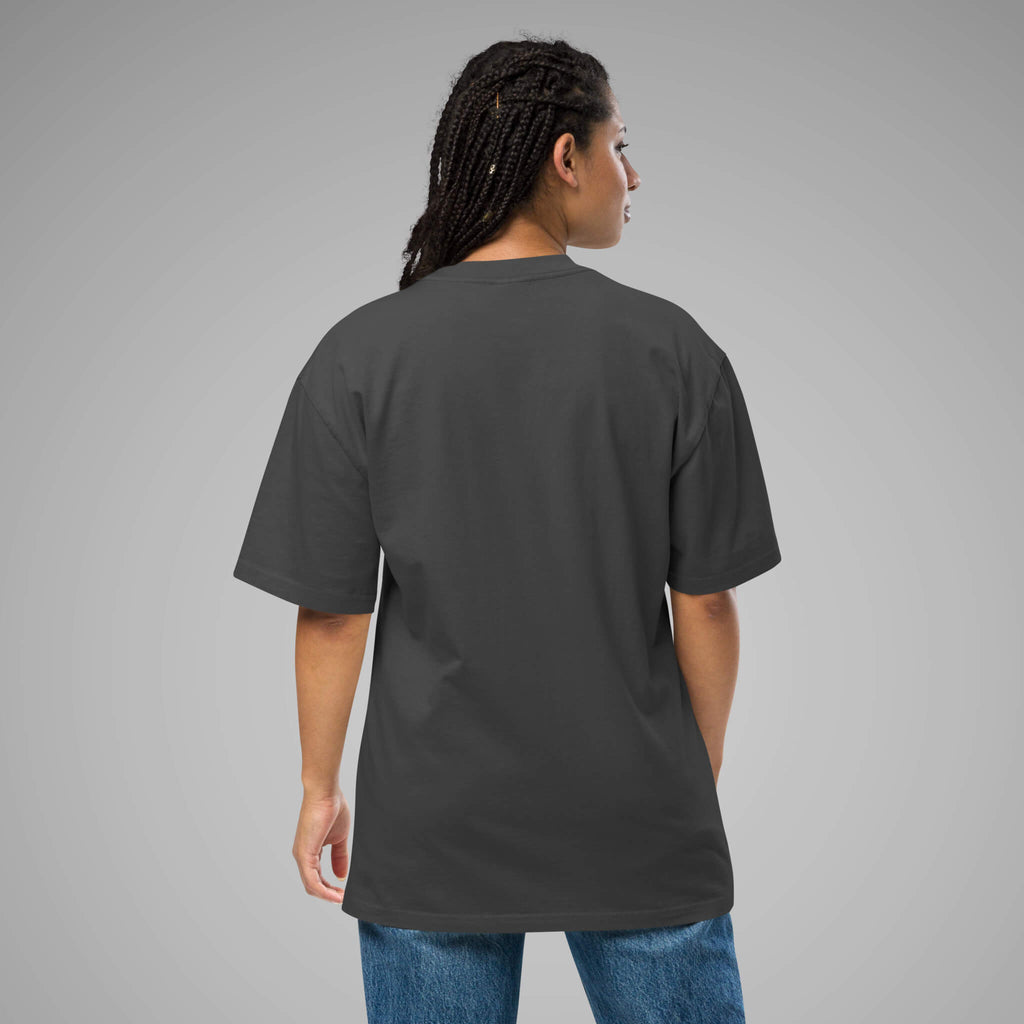 Women's_Oversized_Faded_Tee_-_SPARS_KANJI_Logo_Faded_Black_back_view_2