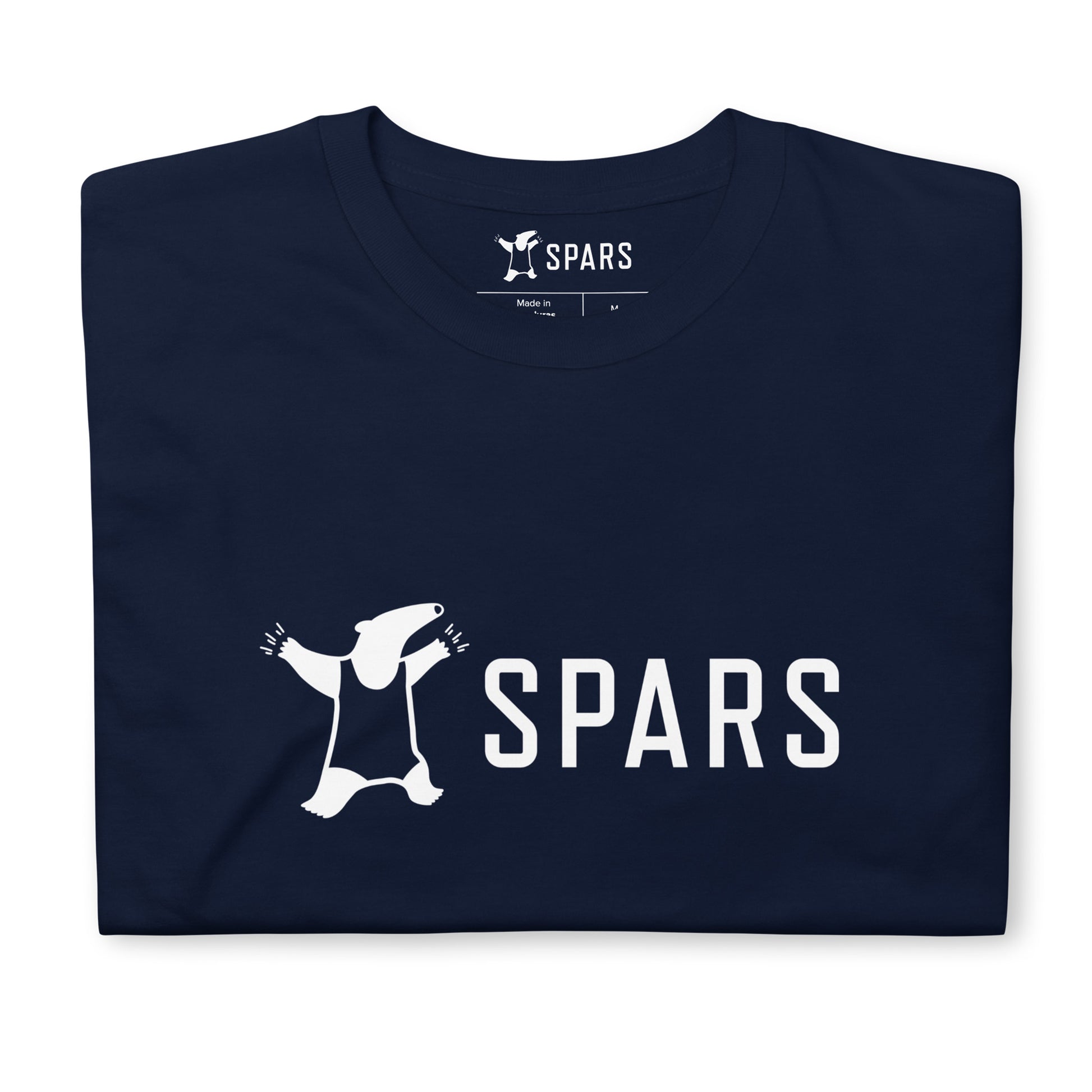 UNISEX Navy SPARS Logomark Basic T-Shirt