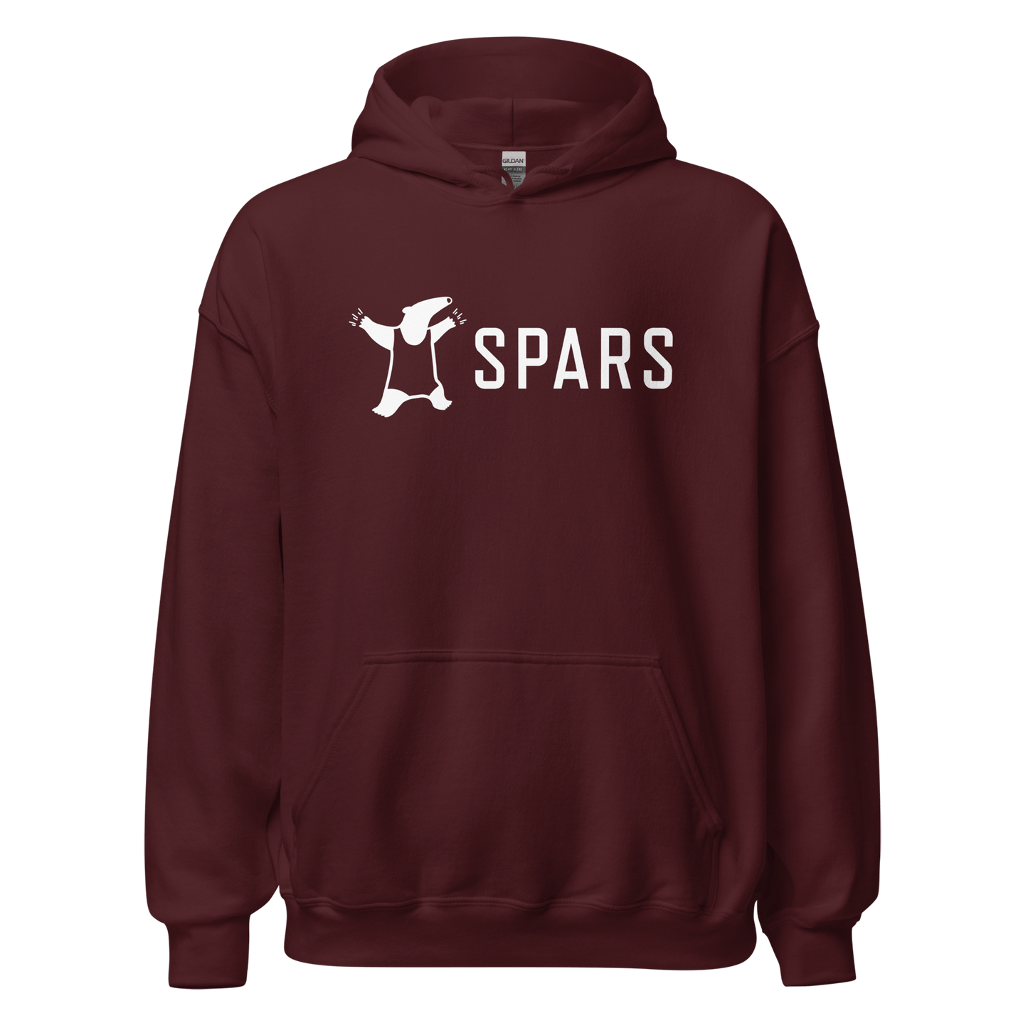 SPARS - Logomark Basic Hoodie - Maroon